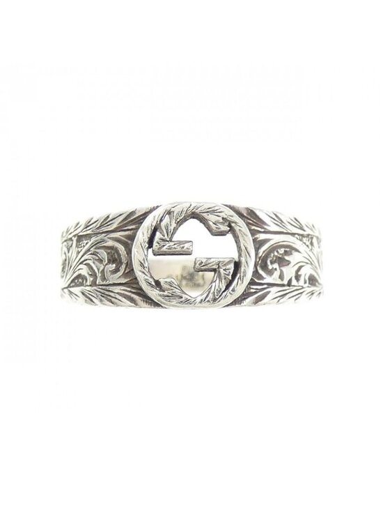 Gucci Gucci Signature Sterling Silver Ring | Saks Fifth Avenue Gucci 925 Ring L